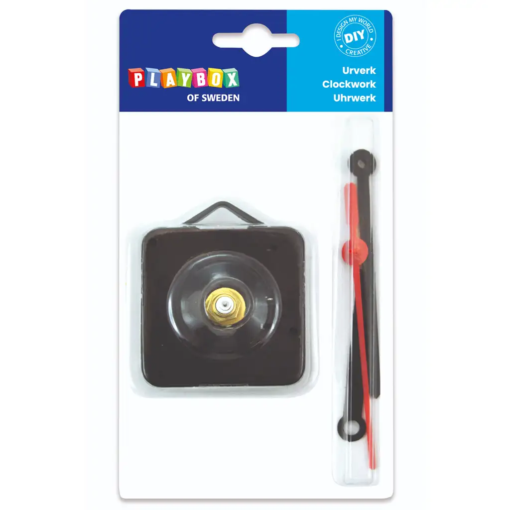 imagen de PlayBox: Mecanismo de reloj 5,6x6,6x2,8cm 1