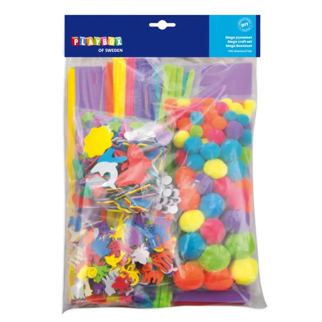 imagen de PlayBox: Mega set de manualidades de 550 piezas 2