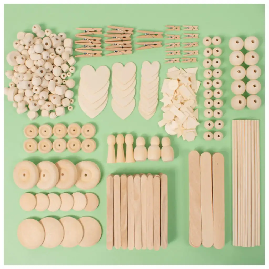 imagen de PlayBox: Mezcla de juego de construcción de madera 2