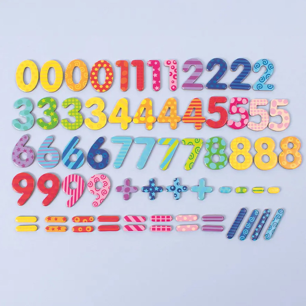 imagen de PlayBox: Números y símbolos magnéticos set de 68 piezas 3