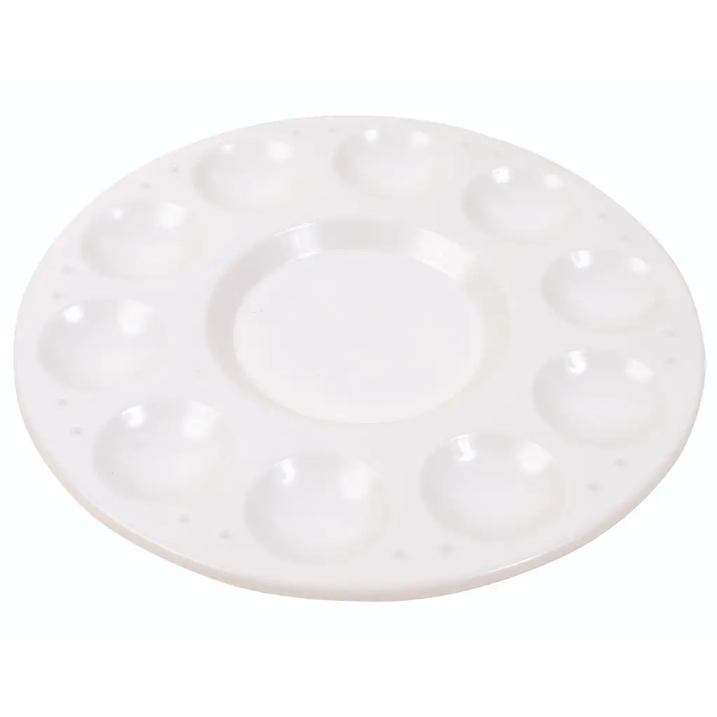 imagen de PlayBox: Paleta de pintor redonda de 17 cm 1