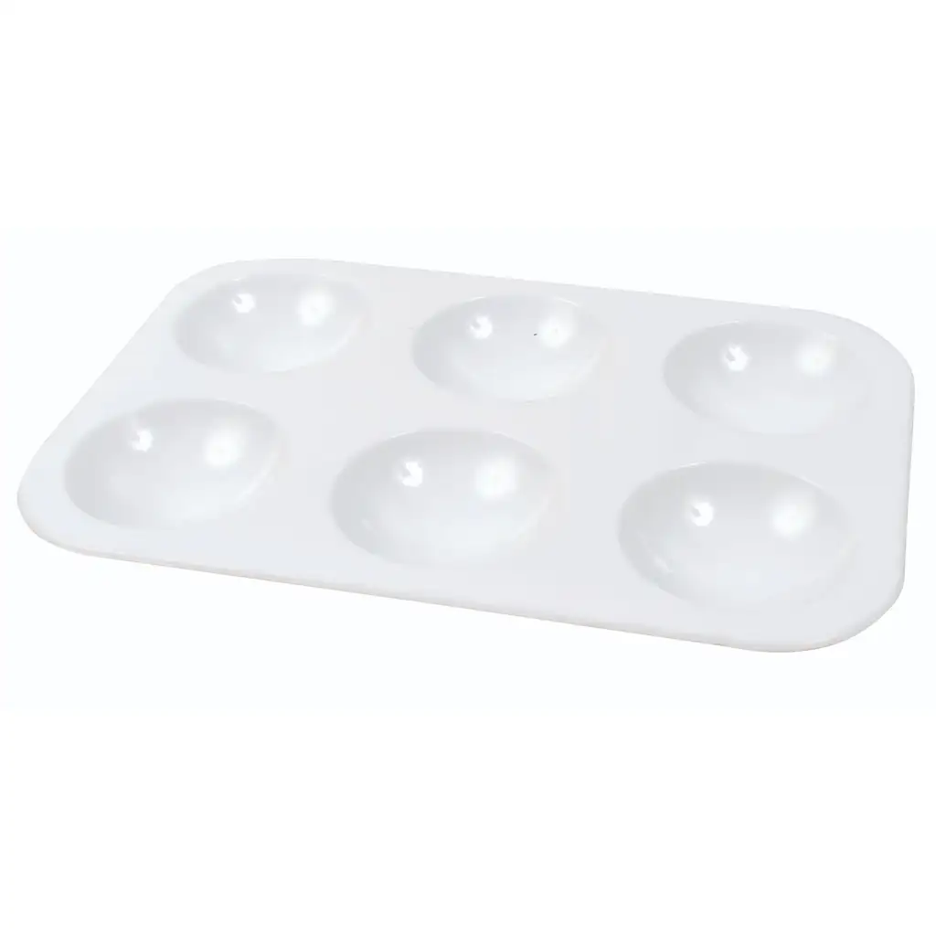 imagen de PlayBox: Paleta de pintura 12,5x8,5cm 10 unidades 1