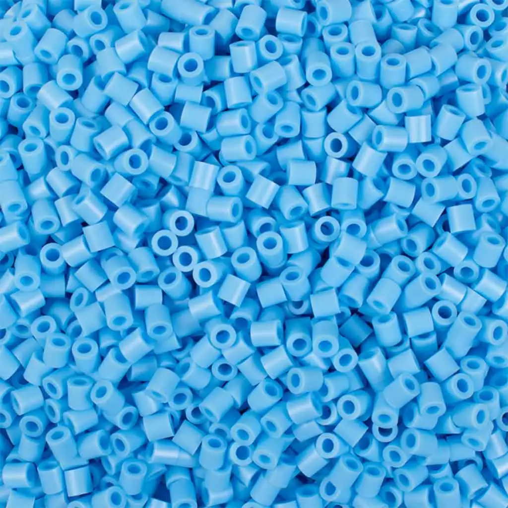 imagen de PlayBox: paquete de 6000 cuentas MIDI planchables de 5 mm en color azul claro 2