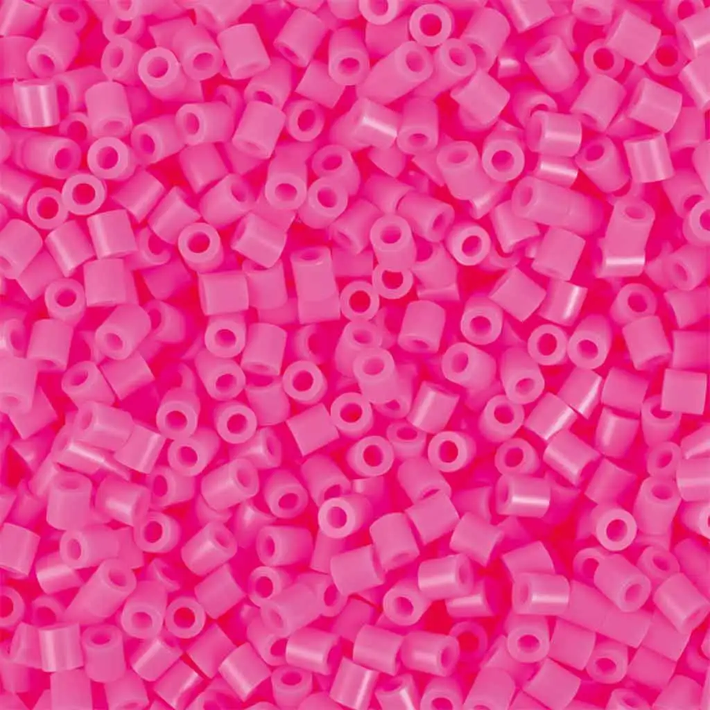 imagen de PlayBox: paquete de 6000 cuentas MIDI planchables de 5 mm en color rosa 2