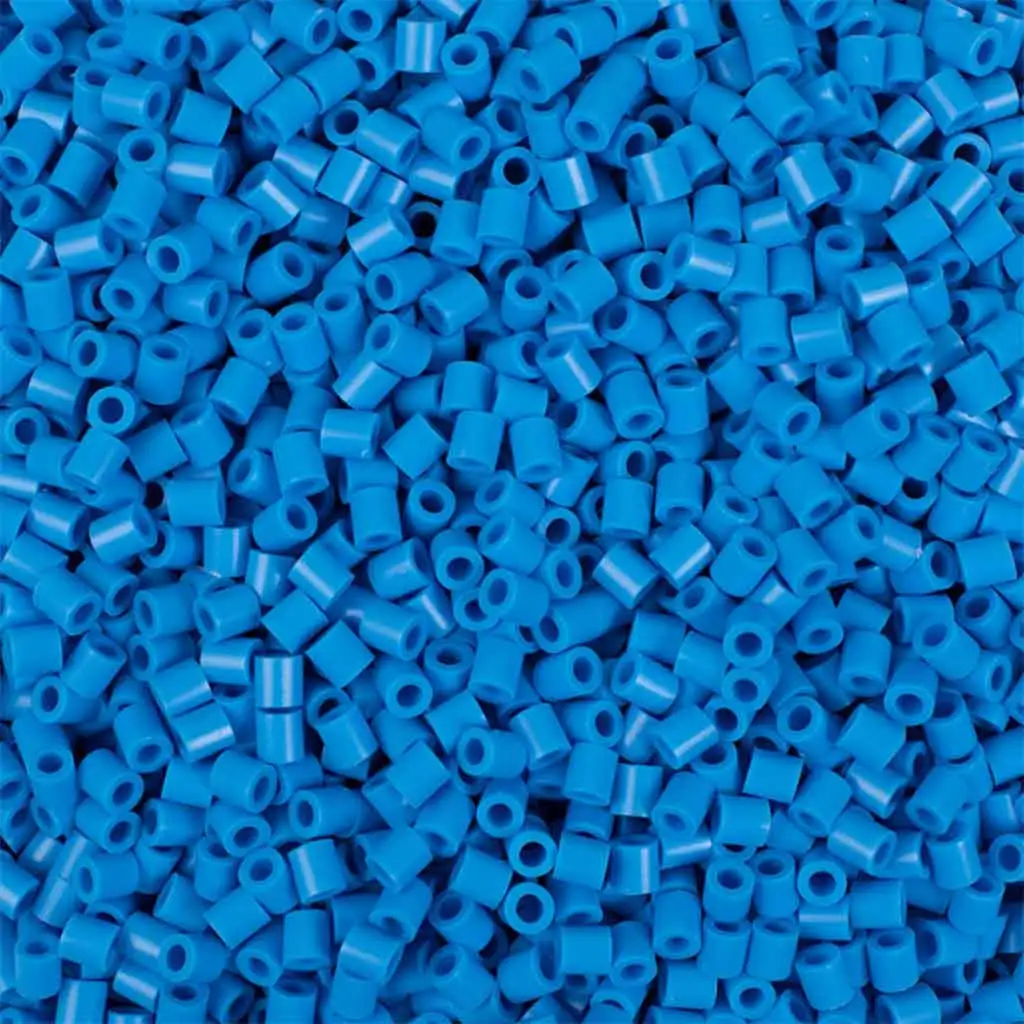 imagen de PlayBox: paquete de 6000 perlas planchables MIDI de 5 mm en color azul 2
