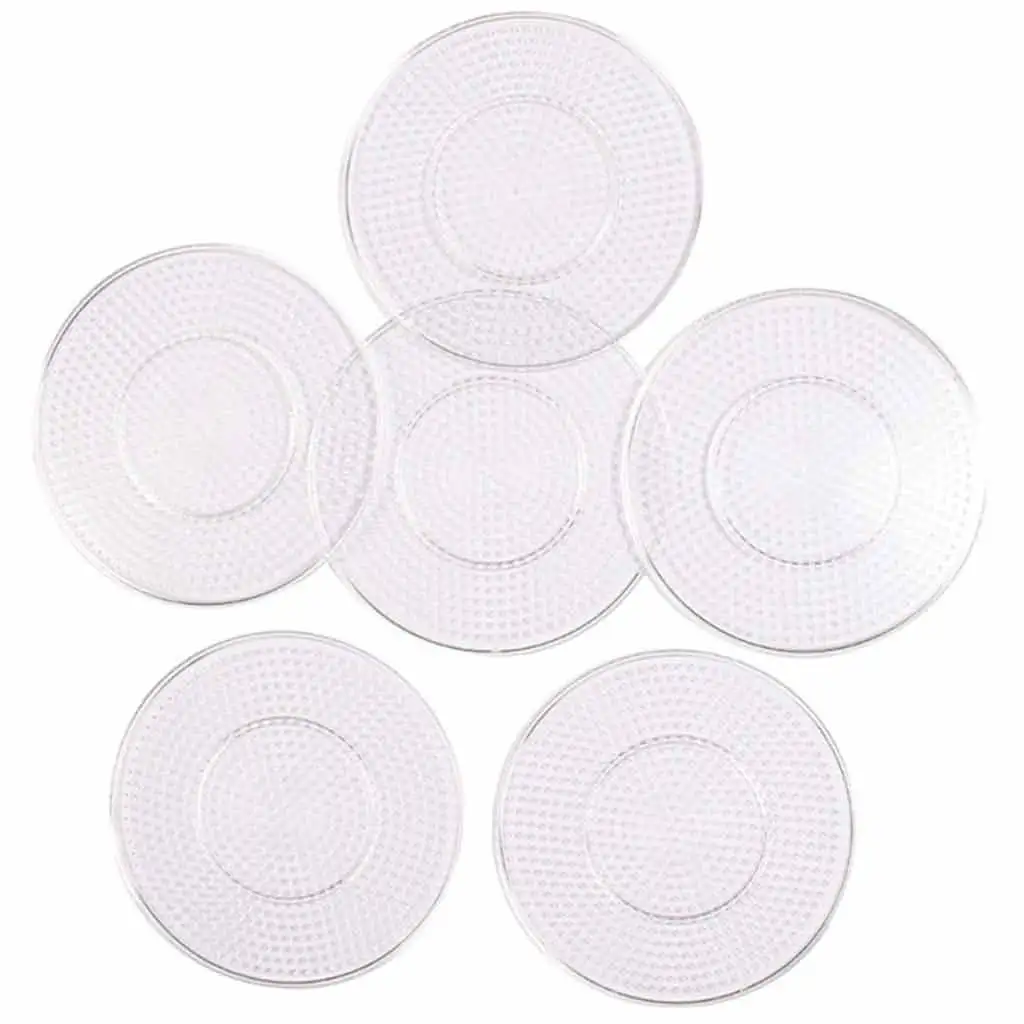imagen de PlayBox: Paquete de base circular de 5mm para perlas MIDI planchables de 15cm, set de 10 unidades 1
