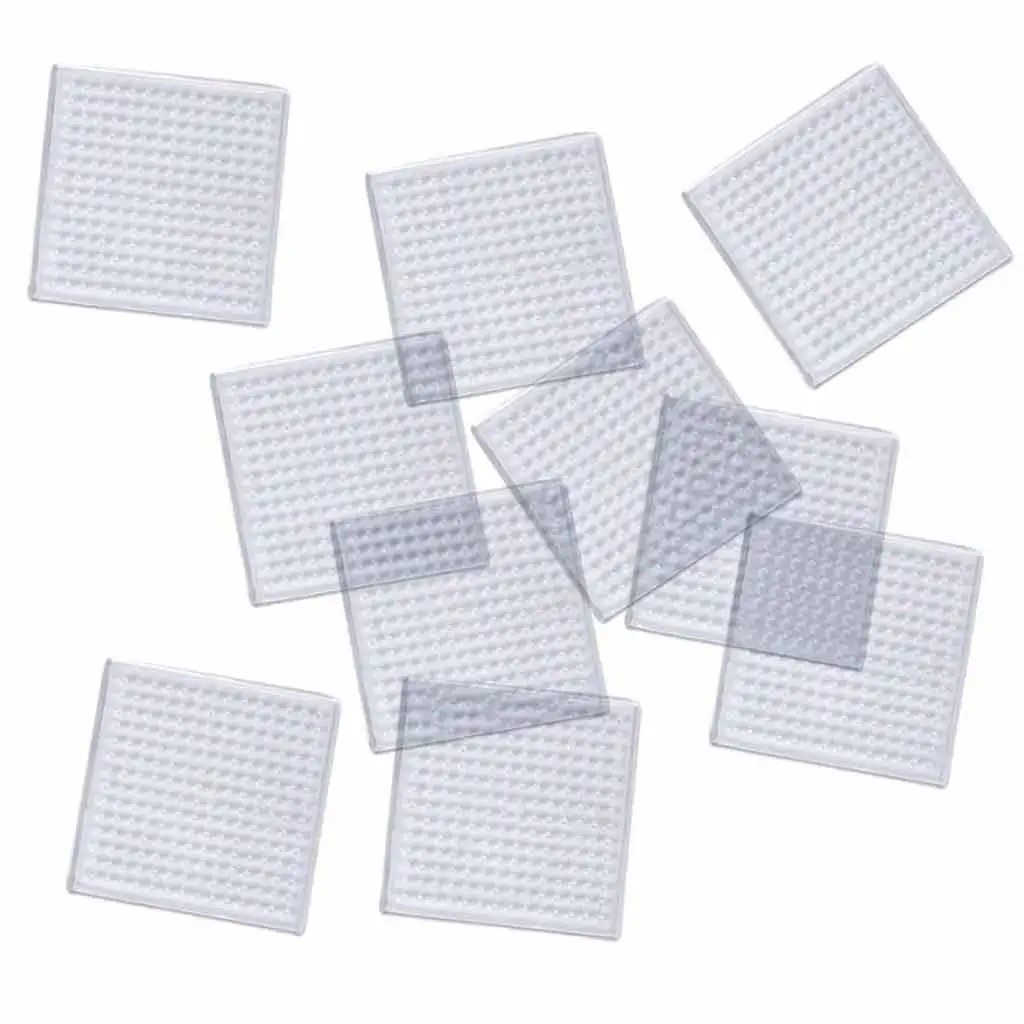 imagen de PlayBox: Paquete de base cuadrada para perlas planas MIDI de 5 mm, set de 10 unidades 1