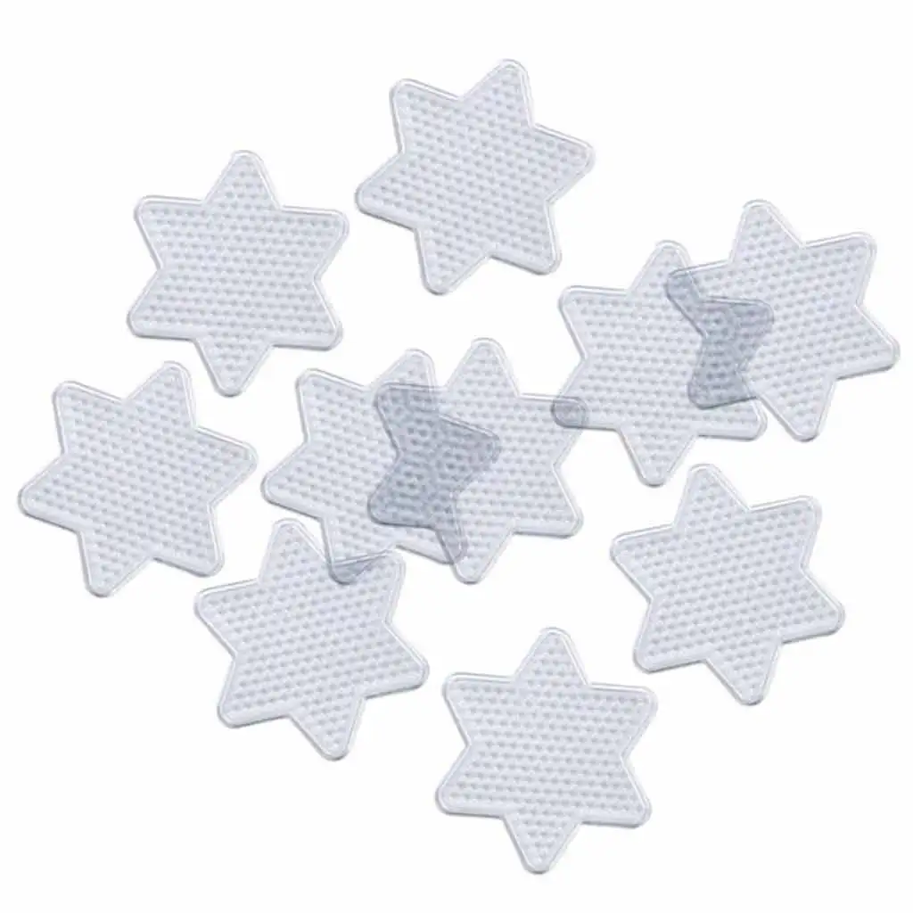 imagen de PlayBox: Paquete de base en forma de estrella para perlas planas MIDI de 5mm 10cm set de 10 unidades 1