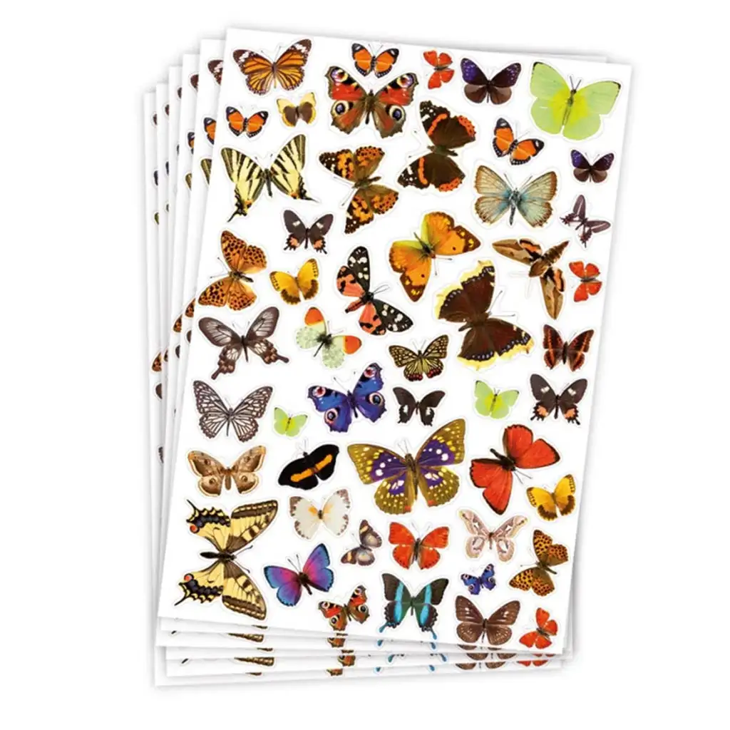 imagen de PlayBox: Pegatinas de mariposas de 300 piezas 1