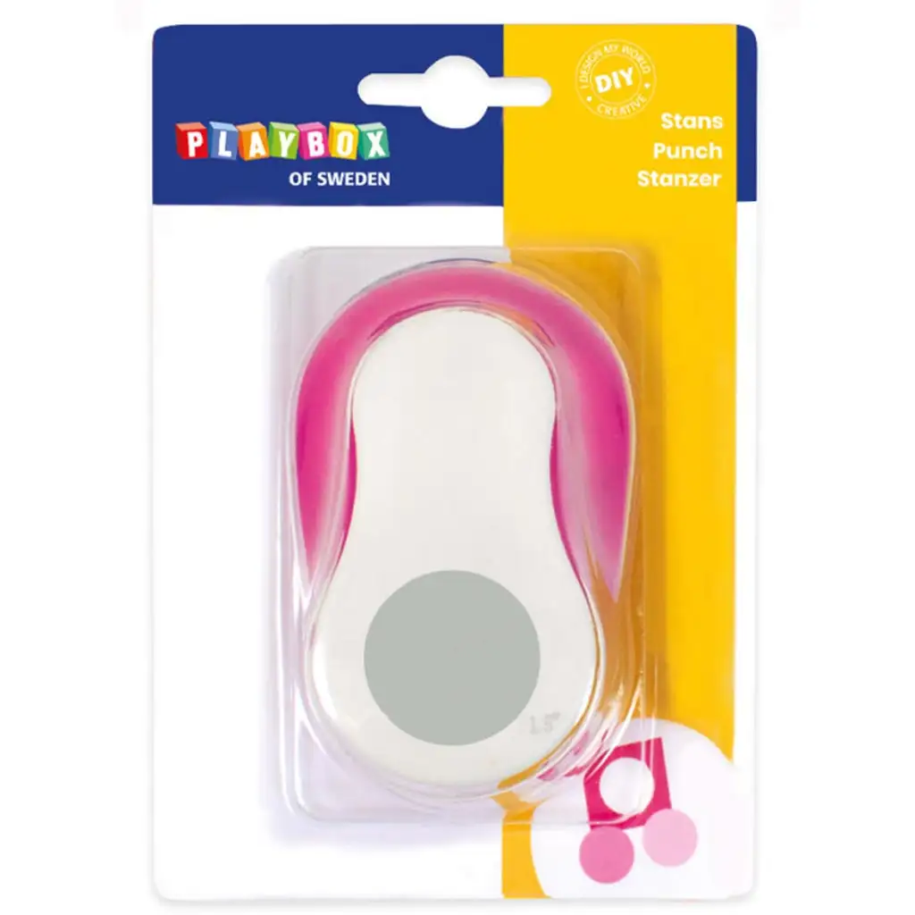 imagen de PlayBox: Perforadora circular de 3,8 cm 1
