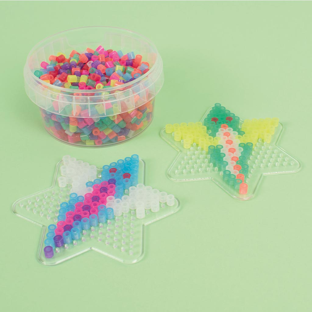 imagen de PlayBox: Perlas MIDI planchables de 5 mm en colores brillantes de 1000 unidades 2