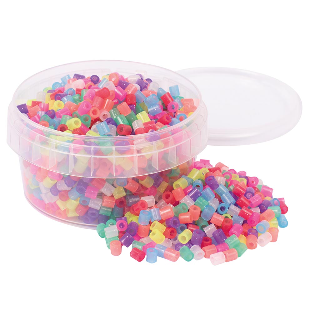 imagen de PlayBox: Perlas MIDI planchables de 5 mm en colores brillantes de 1000 unidades 1