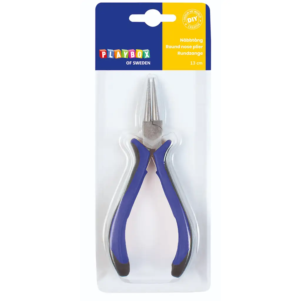 imagen de PlayBox: Pinzas de pico con mango de goma de 13 cm 1