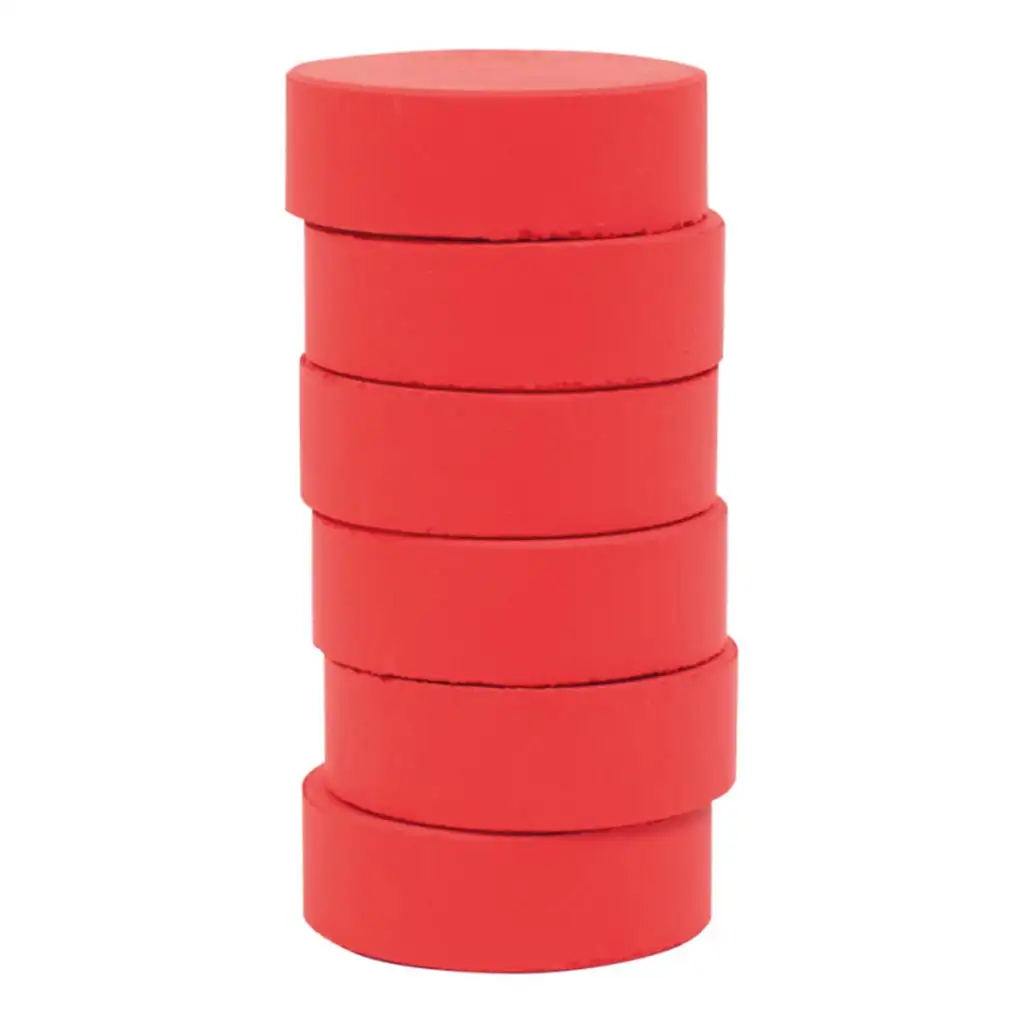imagen de PlayBox: Recarga de pintura al agua roja disco 55-57mm 1ud 1