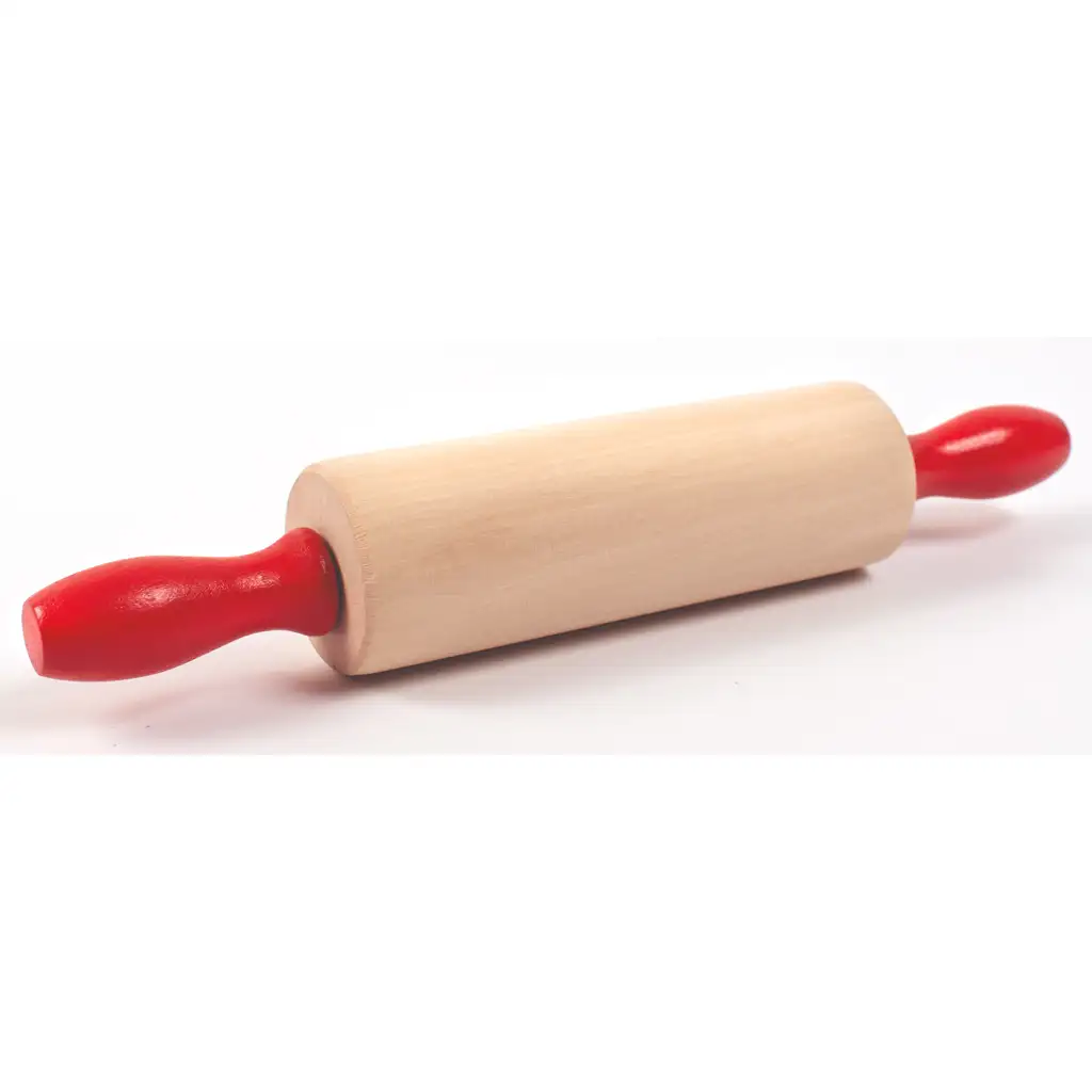 imagen de PlayBox: Rodillo con mango rojo de 22cm 2