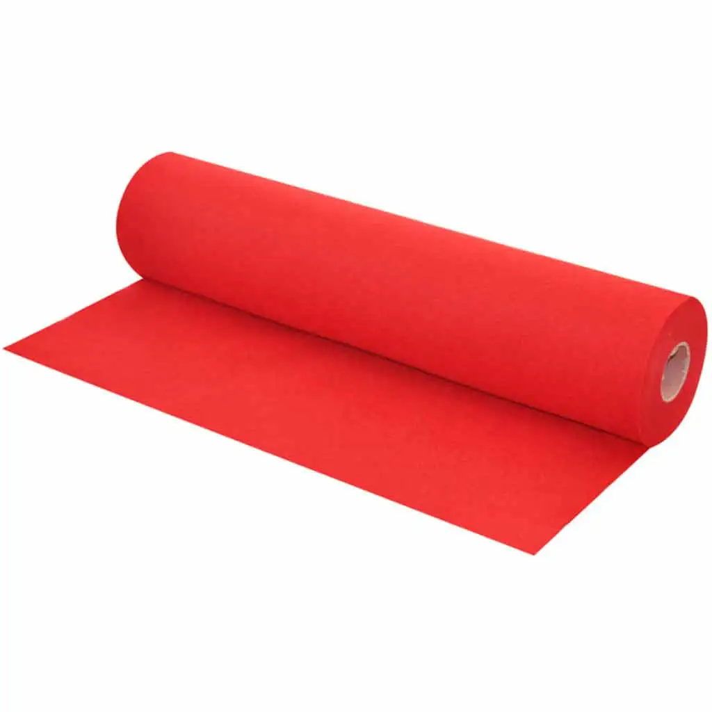 imagen de PlayBox: Rollo de fieltro color rojo 45 x 500cm 1