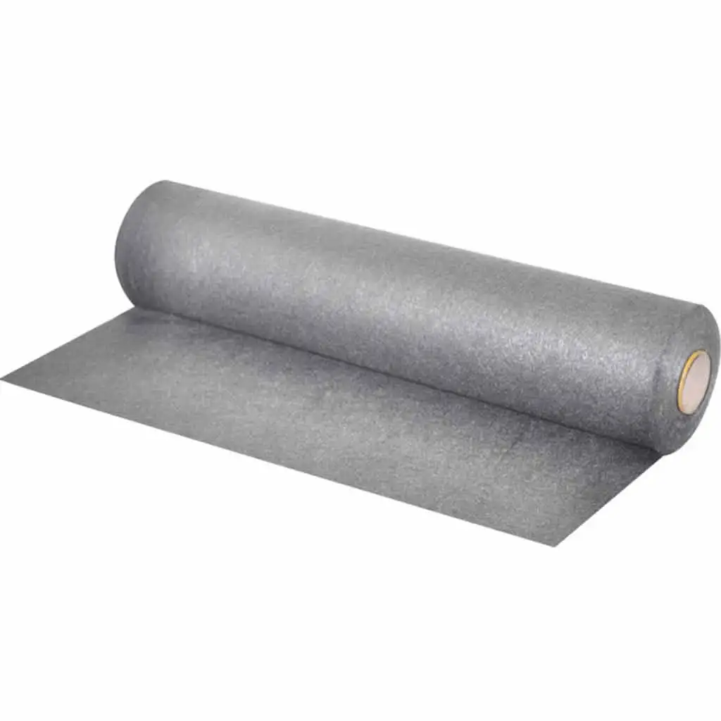 imagen de PlayBox: Rollo de fieltro en color gris plateado 45 x 500cm 1
