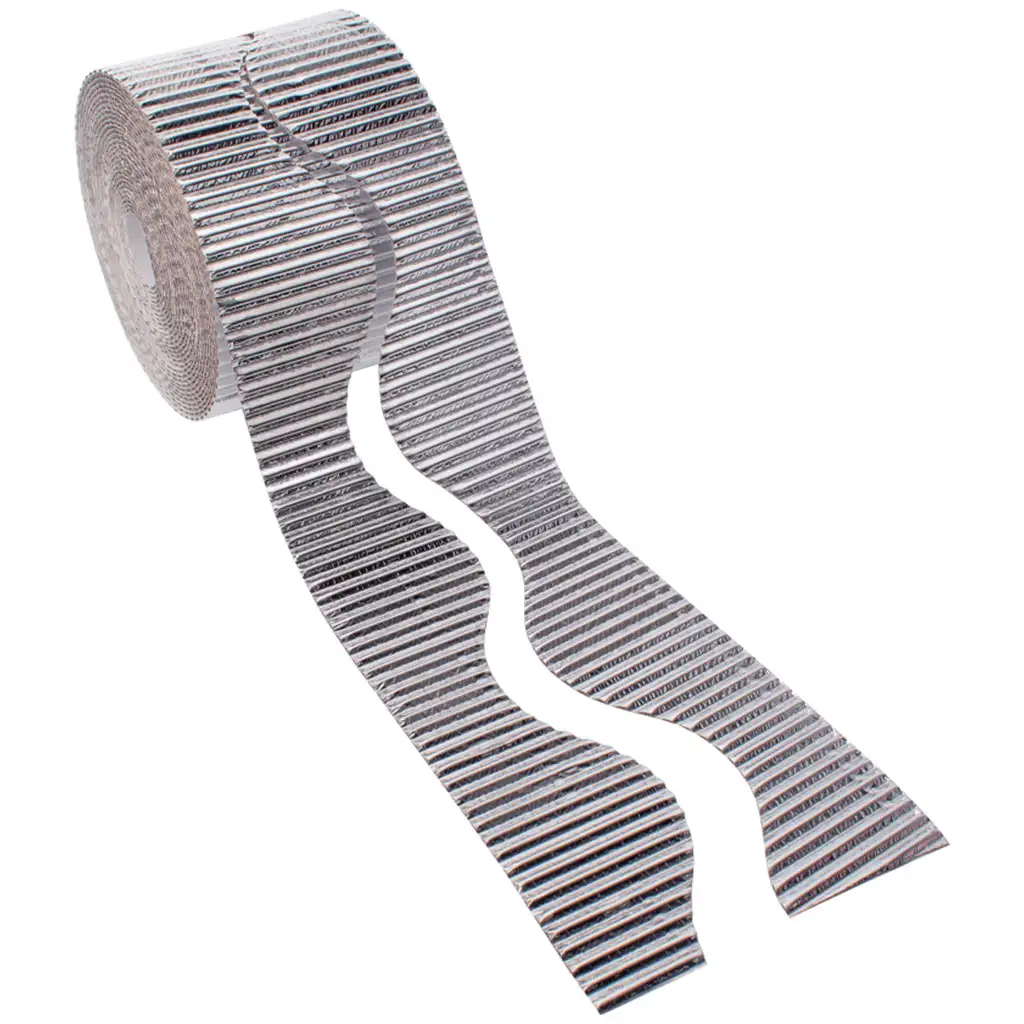 imagen de PlayBox: Rollo de papel de ondulación en color plata 50mm 15m 1