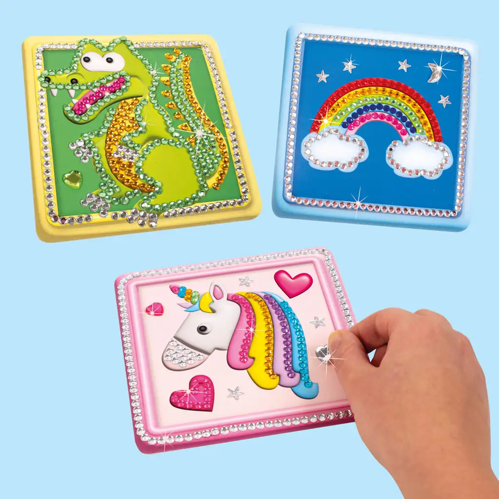 imagen de PlayBox: Set creativo de imágenes con piedras brillantes 2