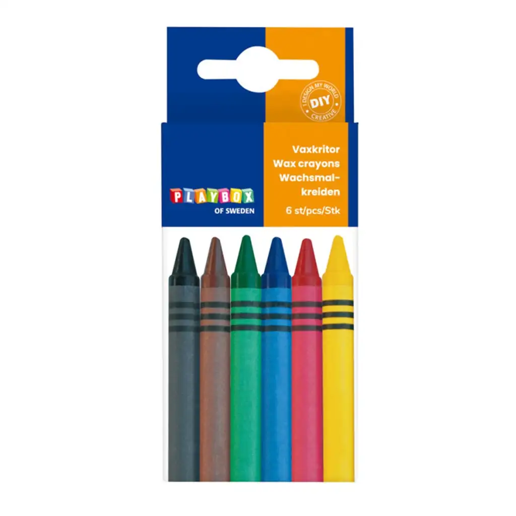 imagen de PlayBox: Set de 6 crayones 1