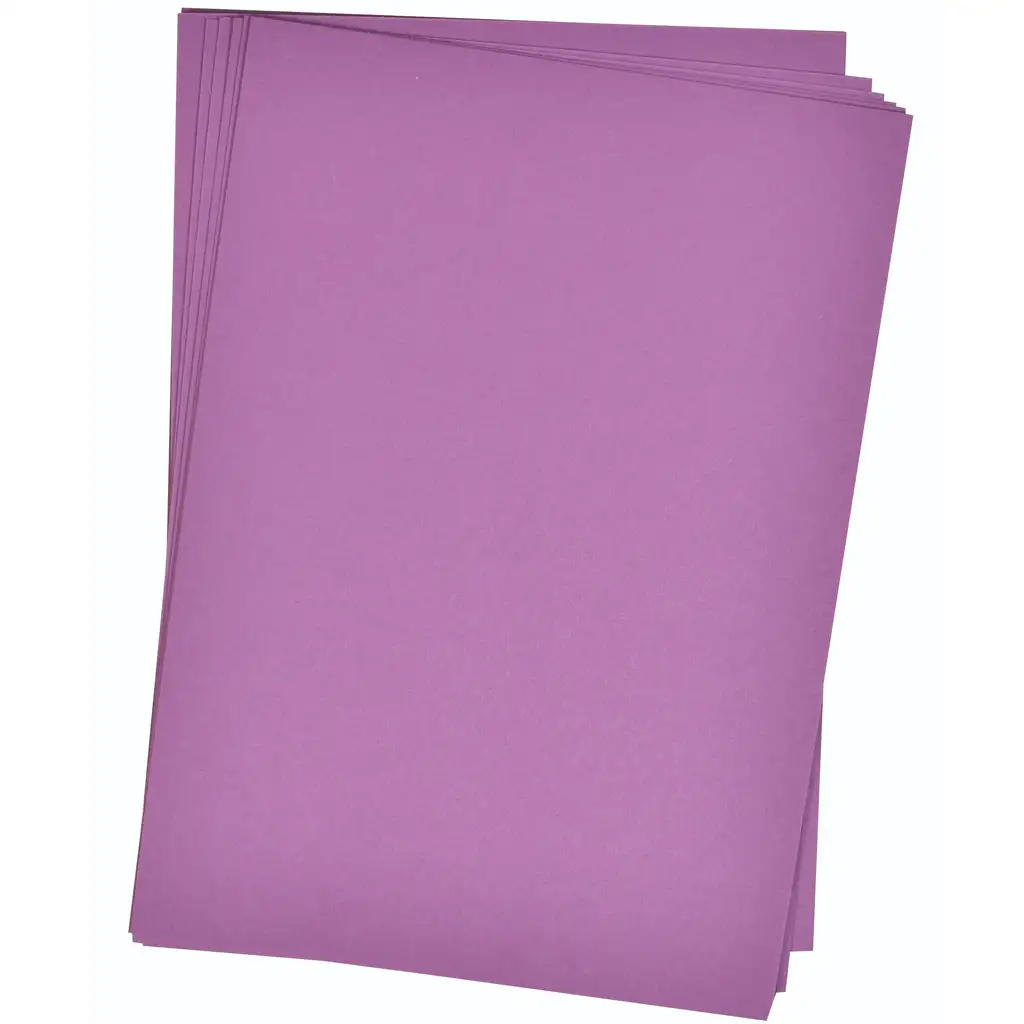 imagen de PlayBox: Set de cartulina morada A/4 de 25 unidades 180gr 1