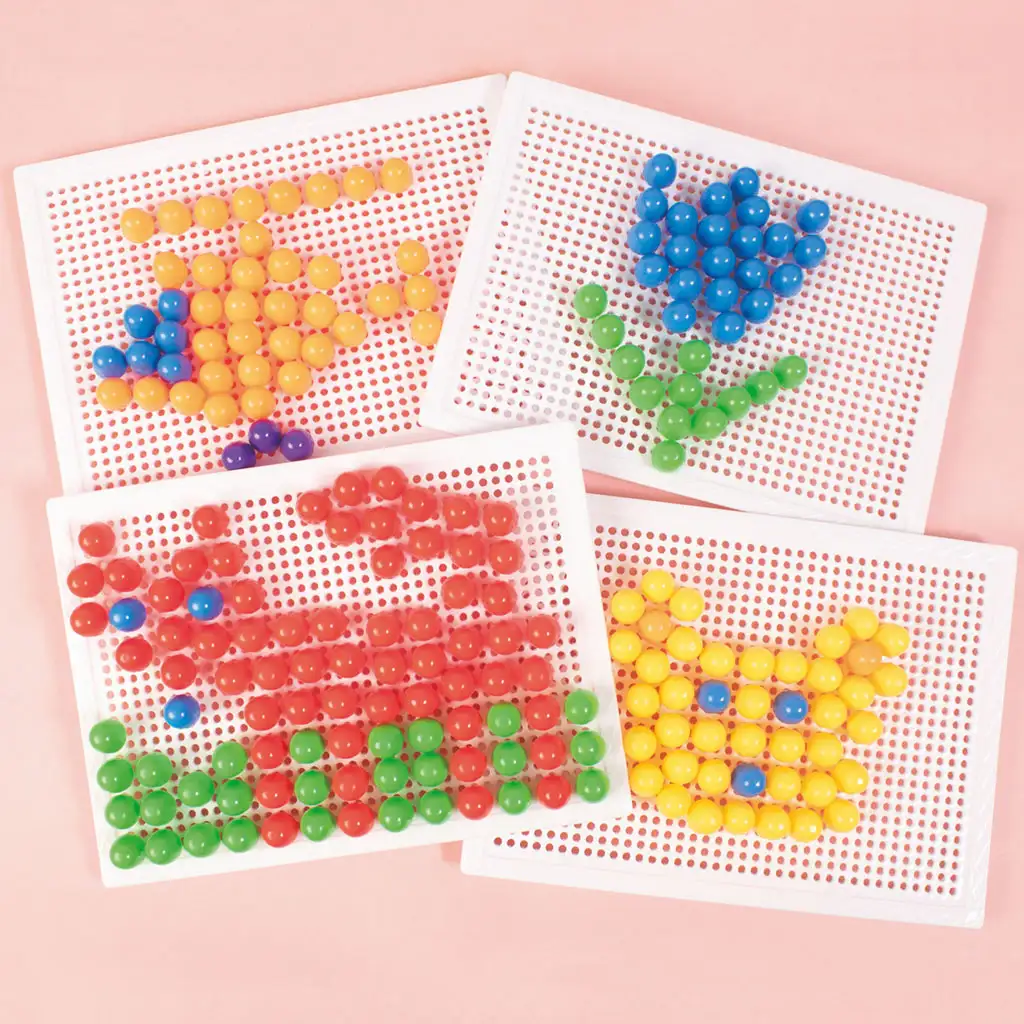 imagen de PlayBox: Set de creación de mosaicos de colores 120 piezas 2