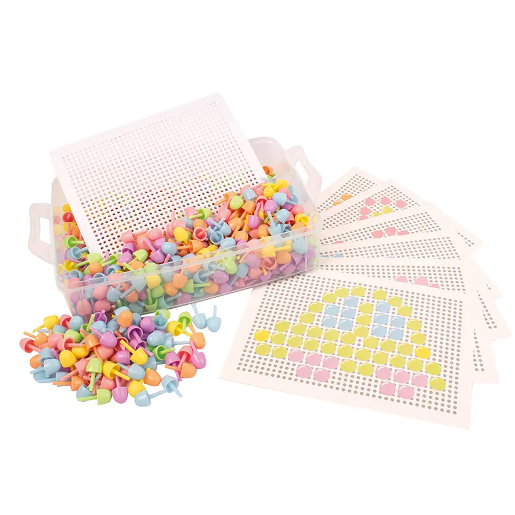 imagen de PlayBox: Set de creación de mosaicos de colores 250 piezas 2