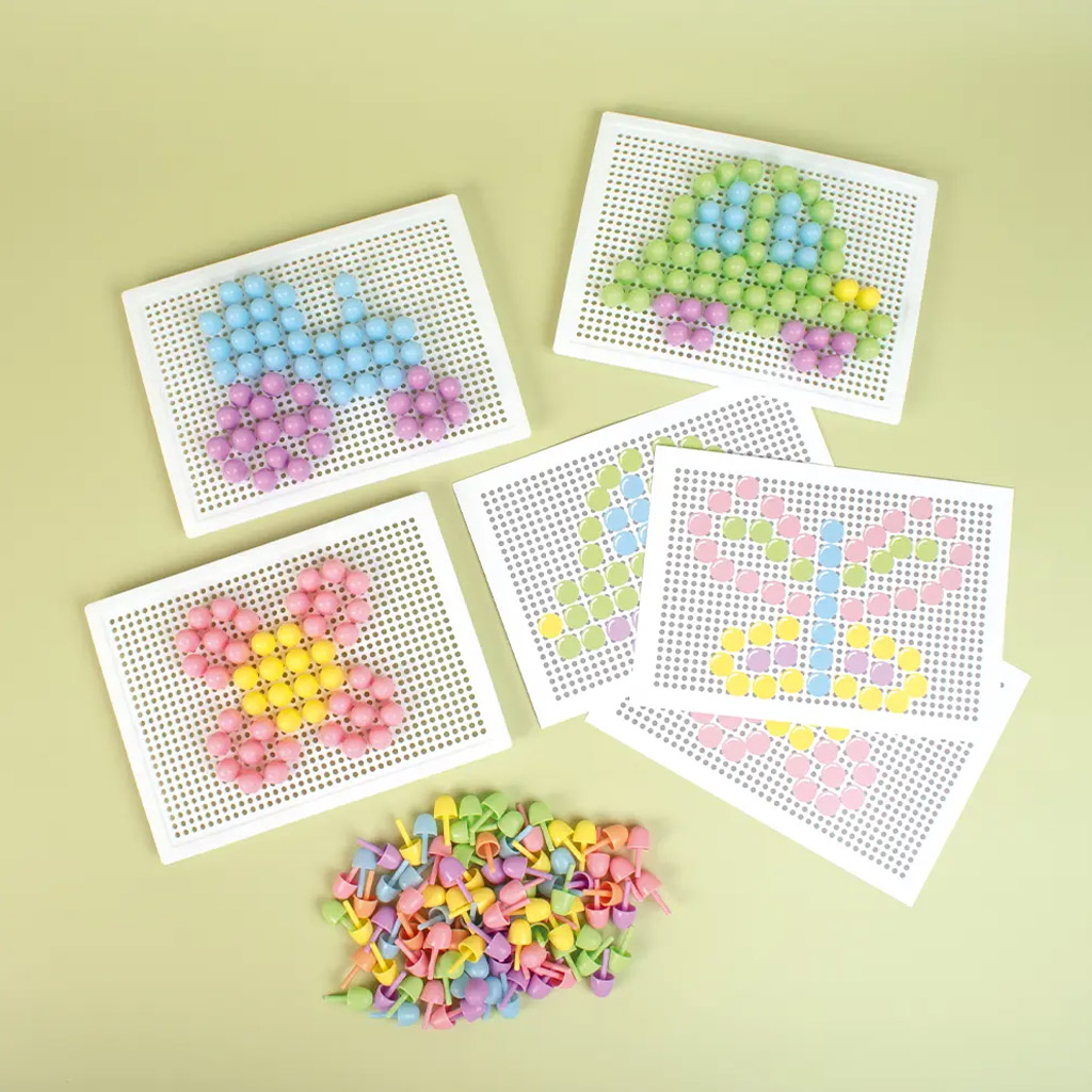 imagen de PlayBox: Set de creación de mosaicos de colores 250 piezas 3