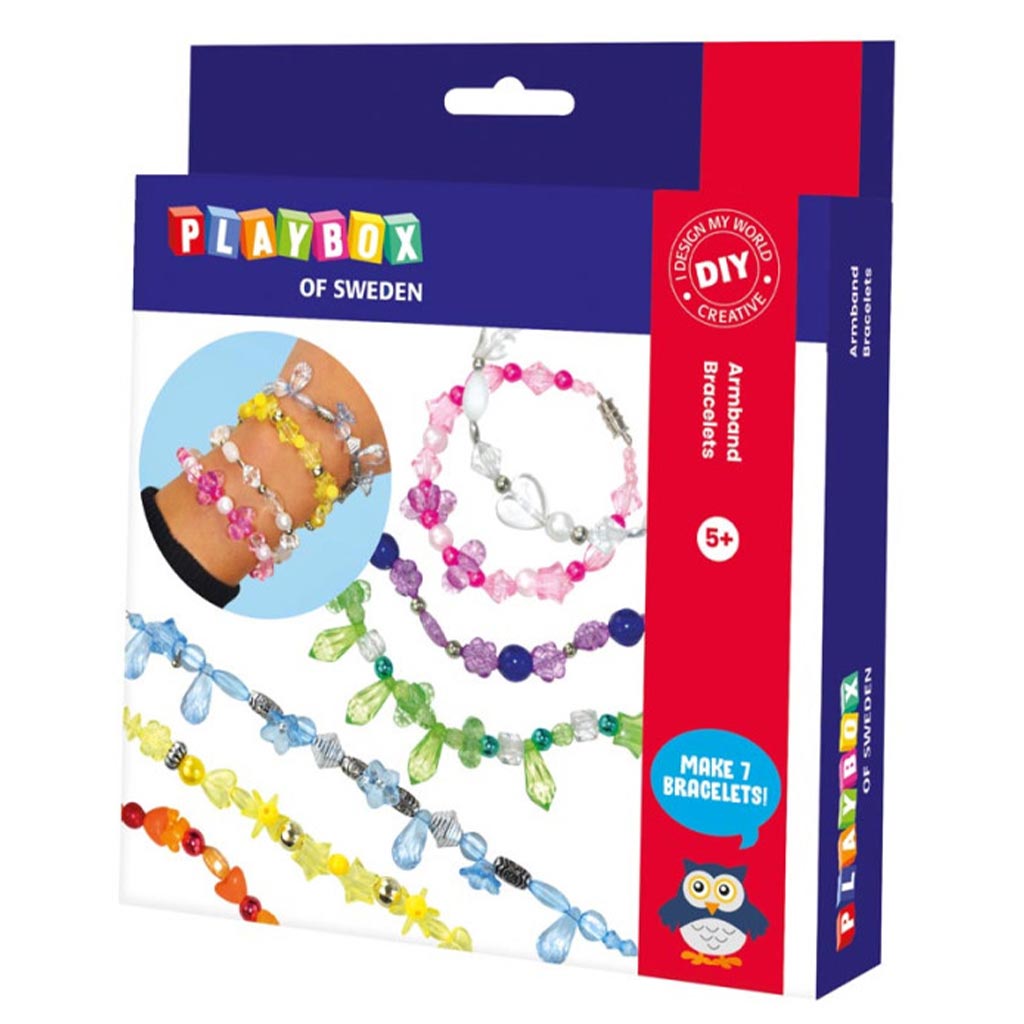 imagen de PlayBox: Set de creación de pulseras de 200 piezas 1