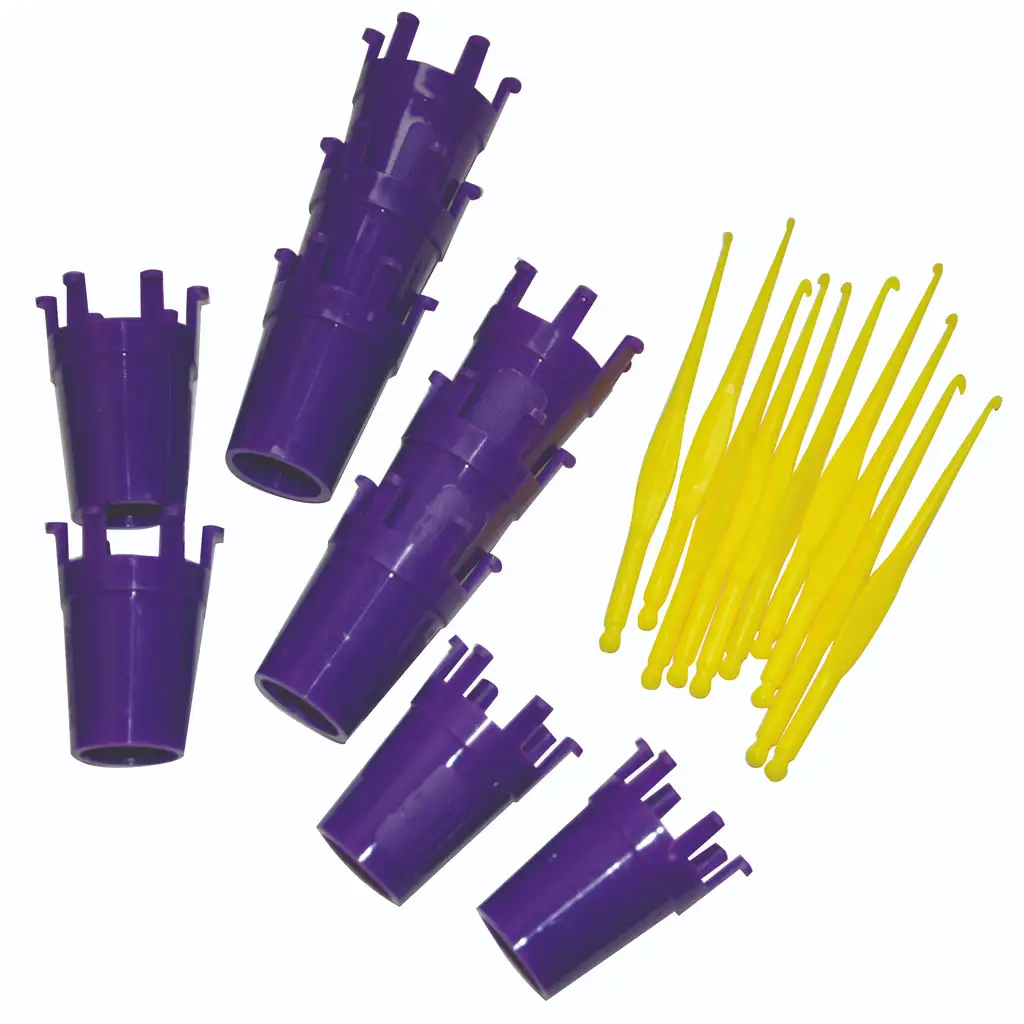 imagen de PlayBox: Set de ganchillo y uñas para hacer joyas 1