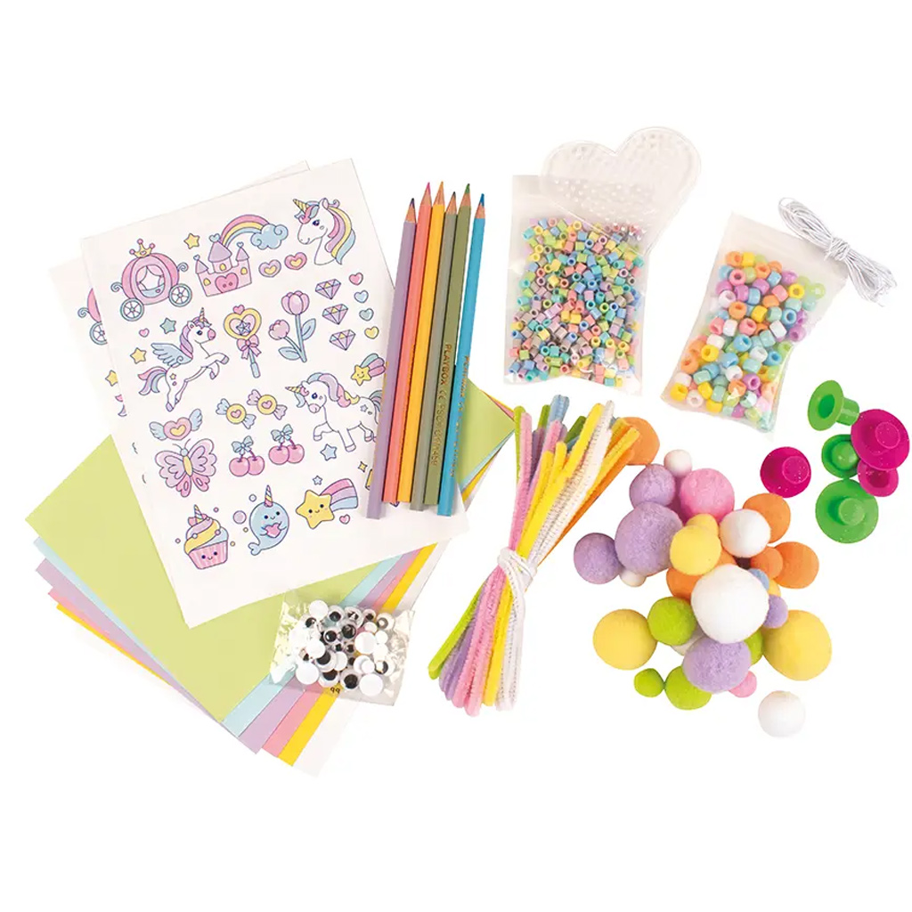 imagen de PlayBox: Set de manualidades creativas en colores pastel 2