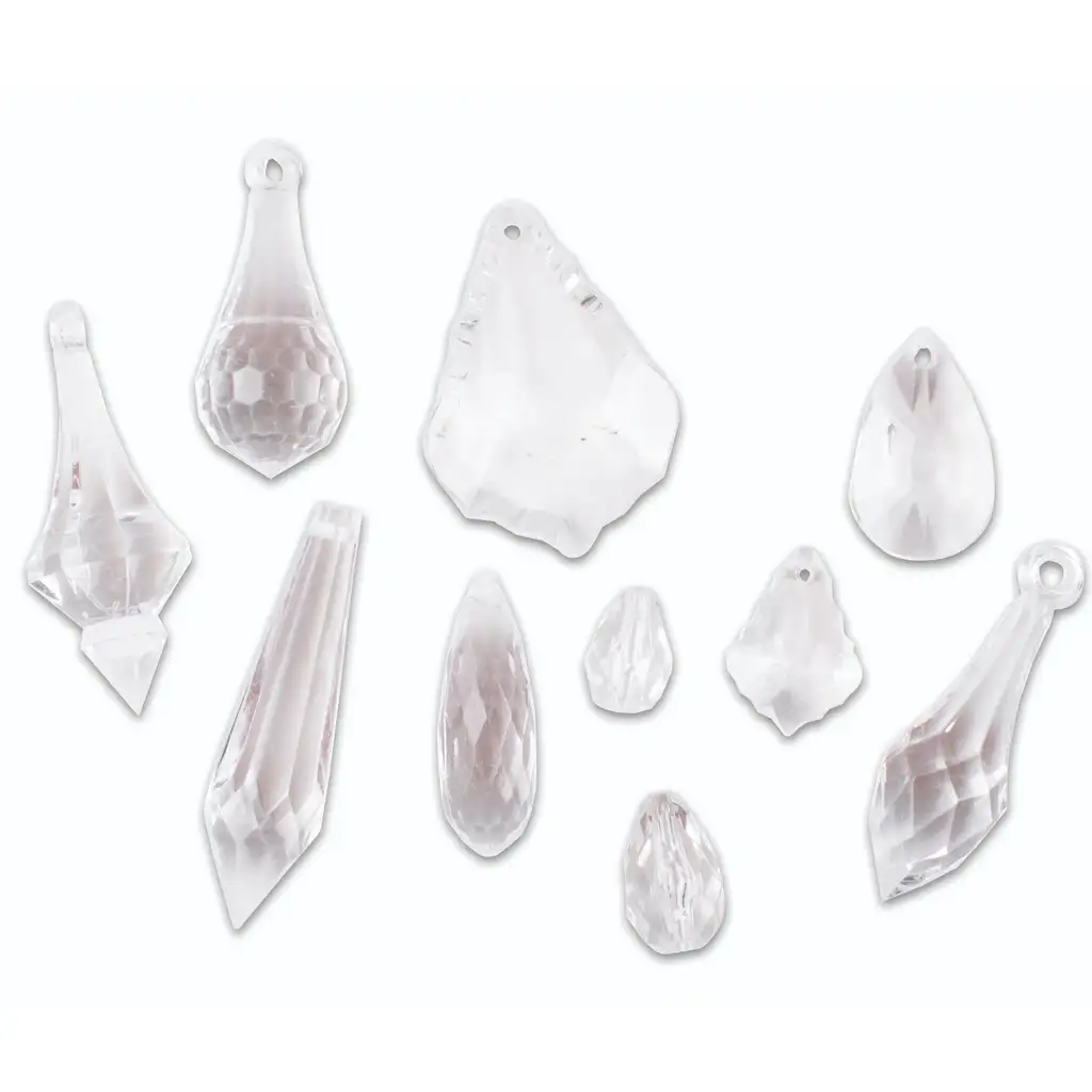 imagen de PlayBox: Set de medallas de cristal de plástico de 50 piezas 1