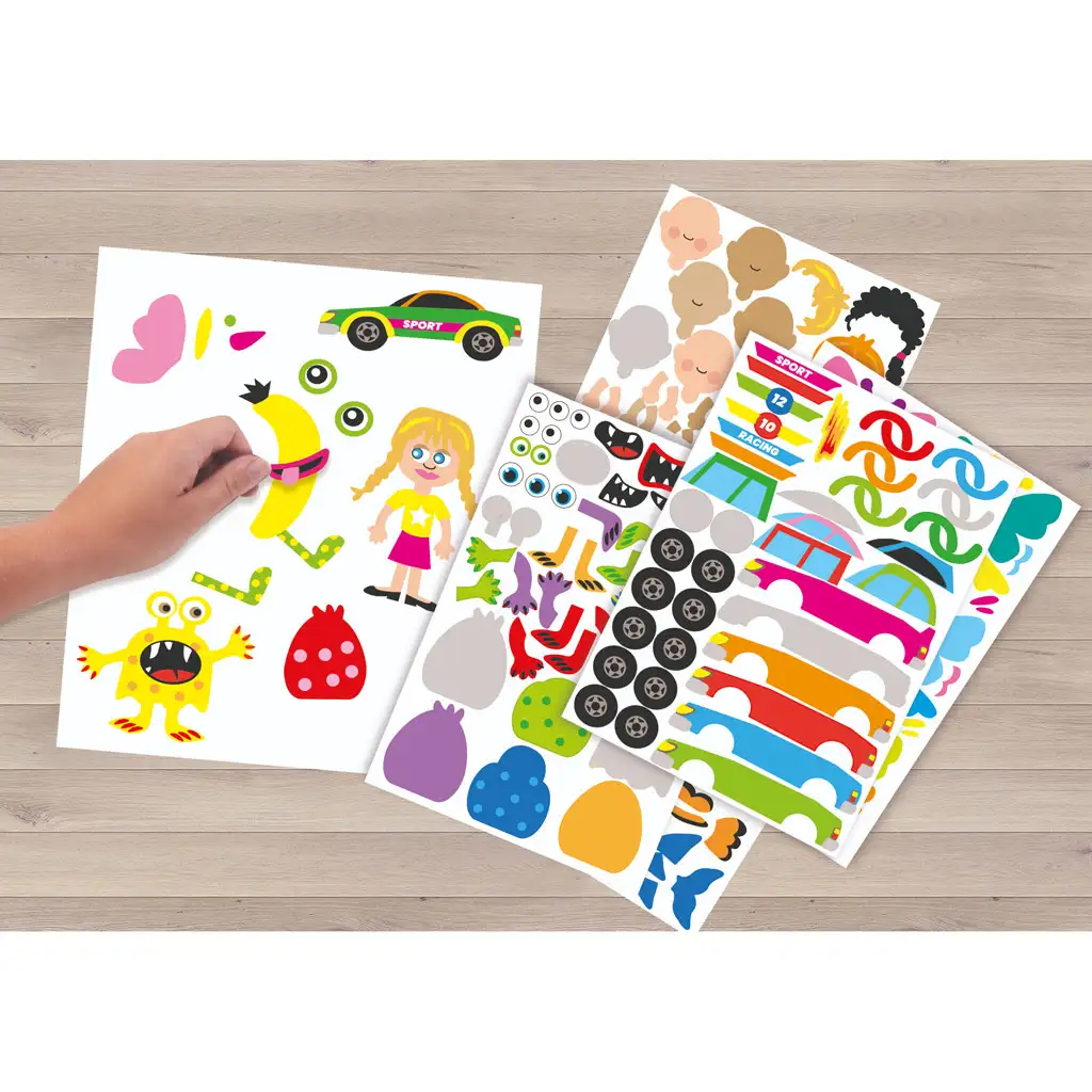 imagen de PlayBox: Set de pegatinas creativas 2