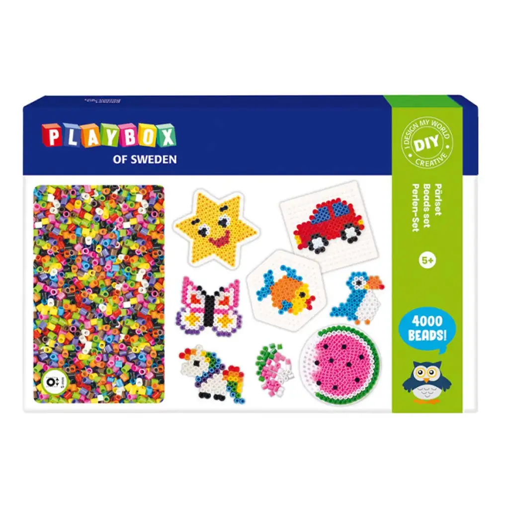 imagen de PlayBox: Set de perlas MIDI planchables de 5mm 4000 piezas 1