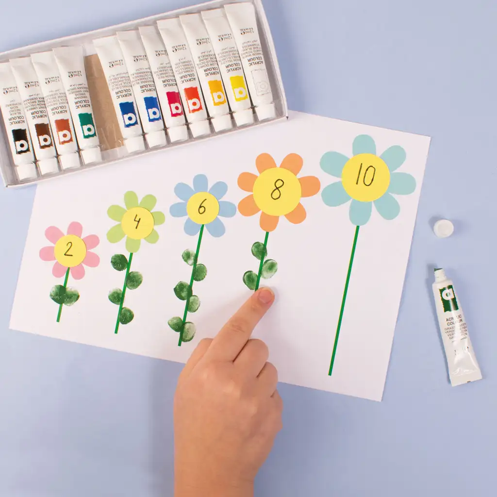 imagen de PlayBox: Set de pintura acrílica en tubo de 12 piezas 2