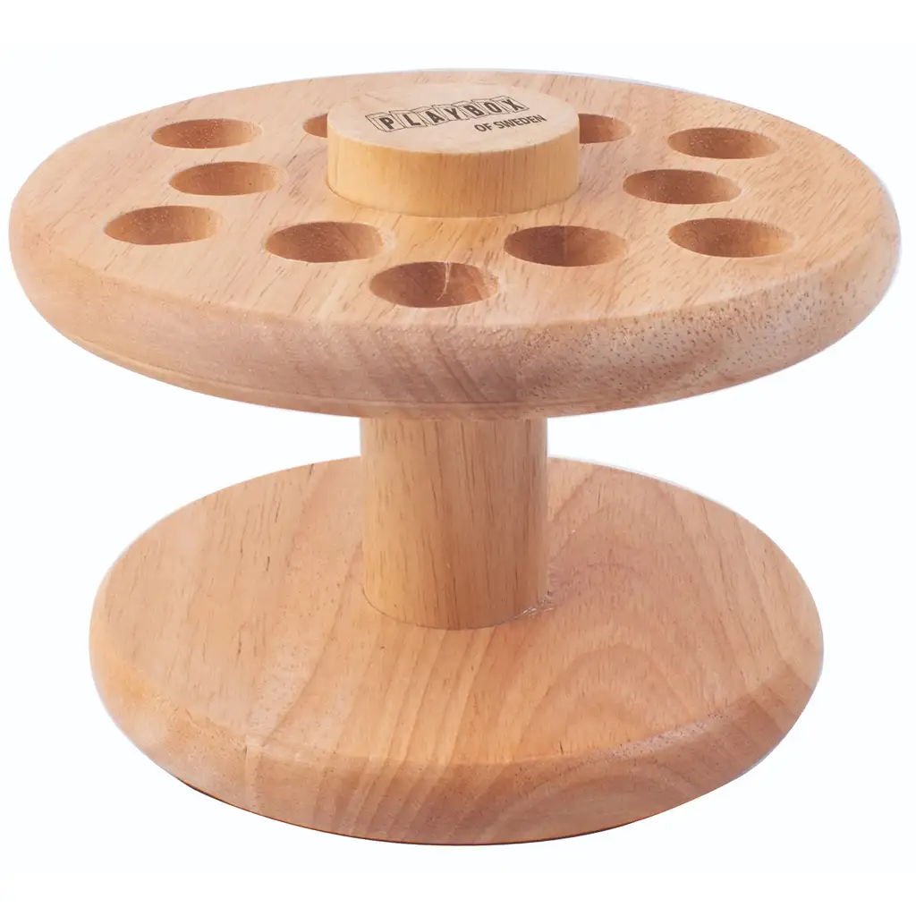 imagen de PlayBox: Soporte de tijeras de madera para 12 tijeras 1