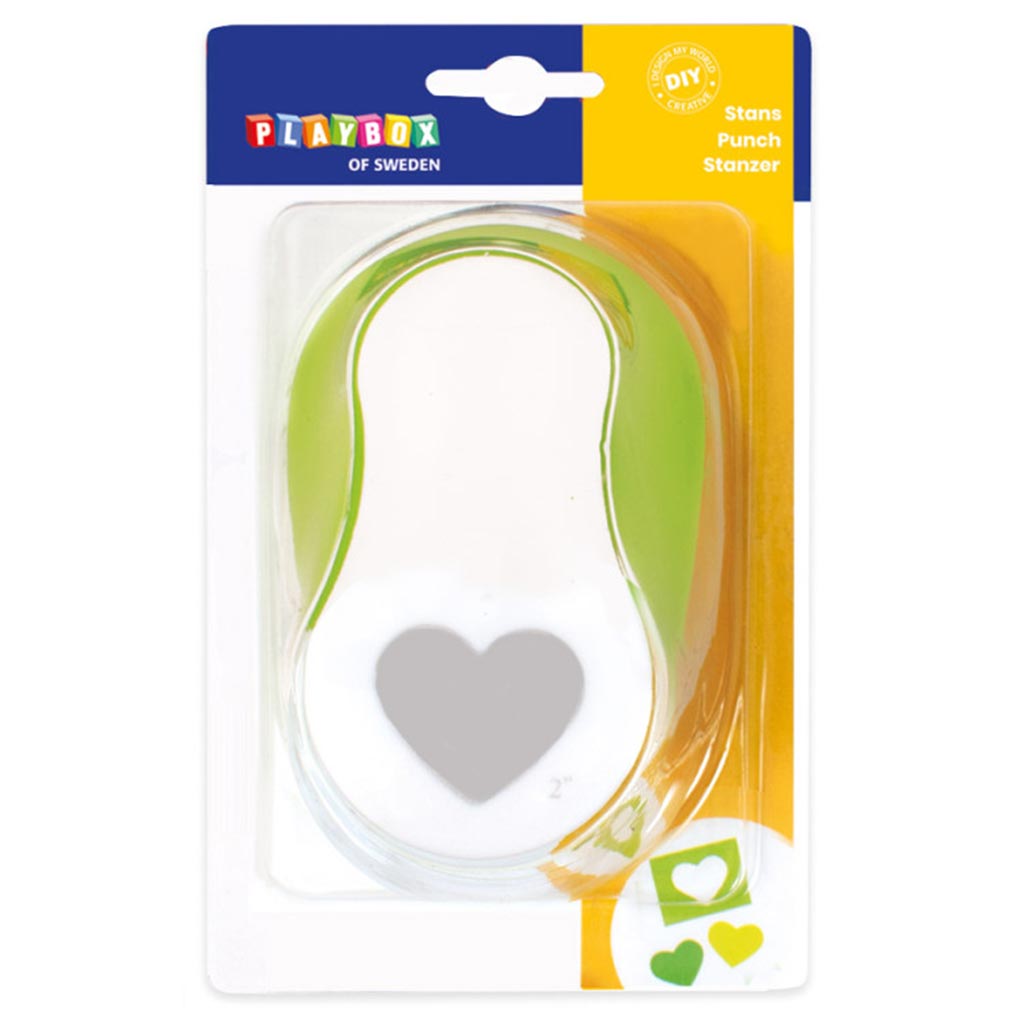 imagen de PlayBox: Troquelador de forma de corazón 5cm 1