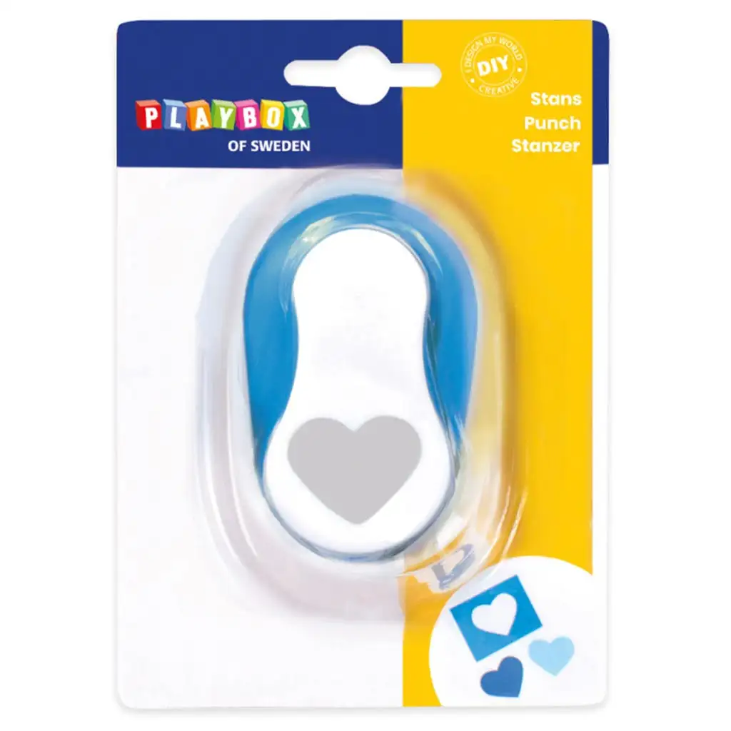imagen de PlayBox: Troquelador en forma de corazón 2,5cm 1