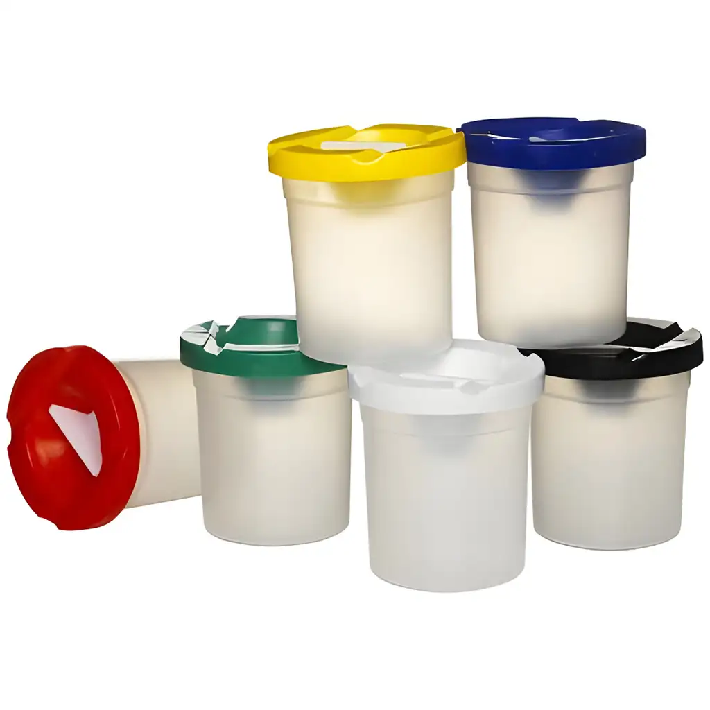 imagen de PlayBox: Vaso limpiador de pinceles en varios colores 1ud 1