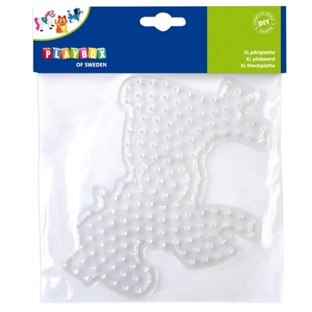 imagen de Playbox: XL base de perlas planchables – 1 pieza (forma de gato, perro o caballo) 3