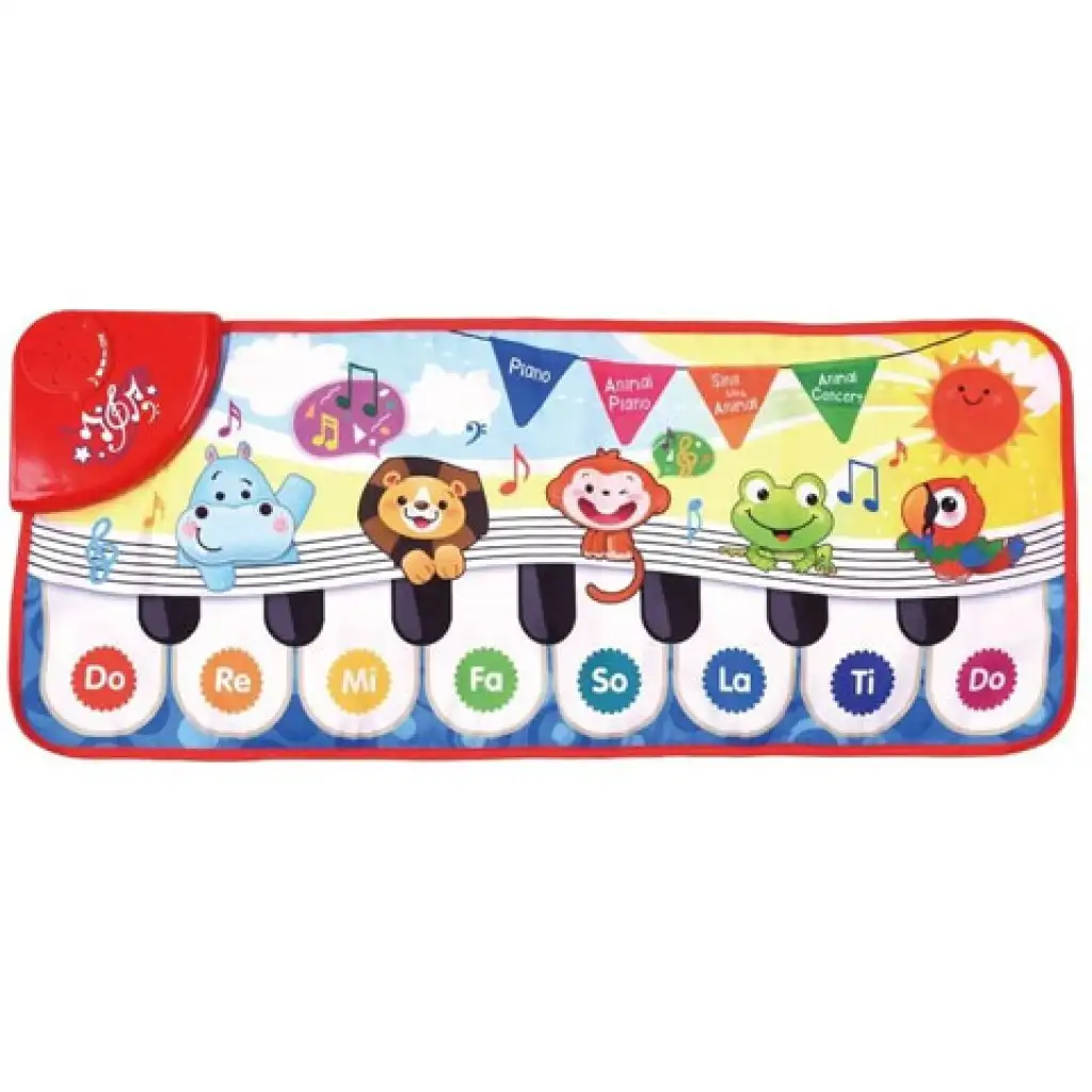 imagen de Playgo: Alfombra de piano musical con animales 1