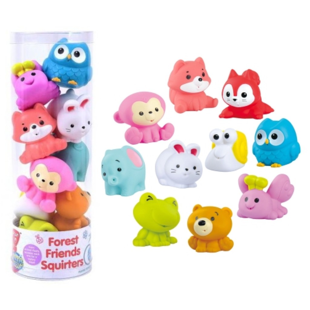 imagen de Playgo: Animales de bosque suaves que salpican agua 1