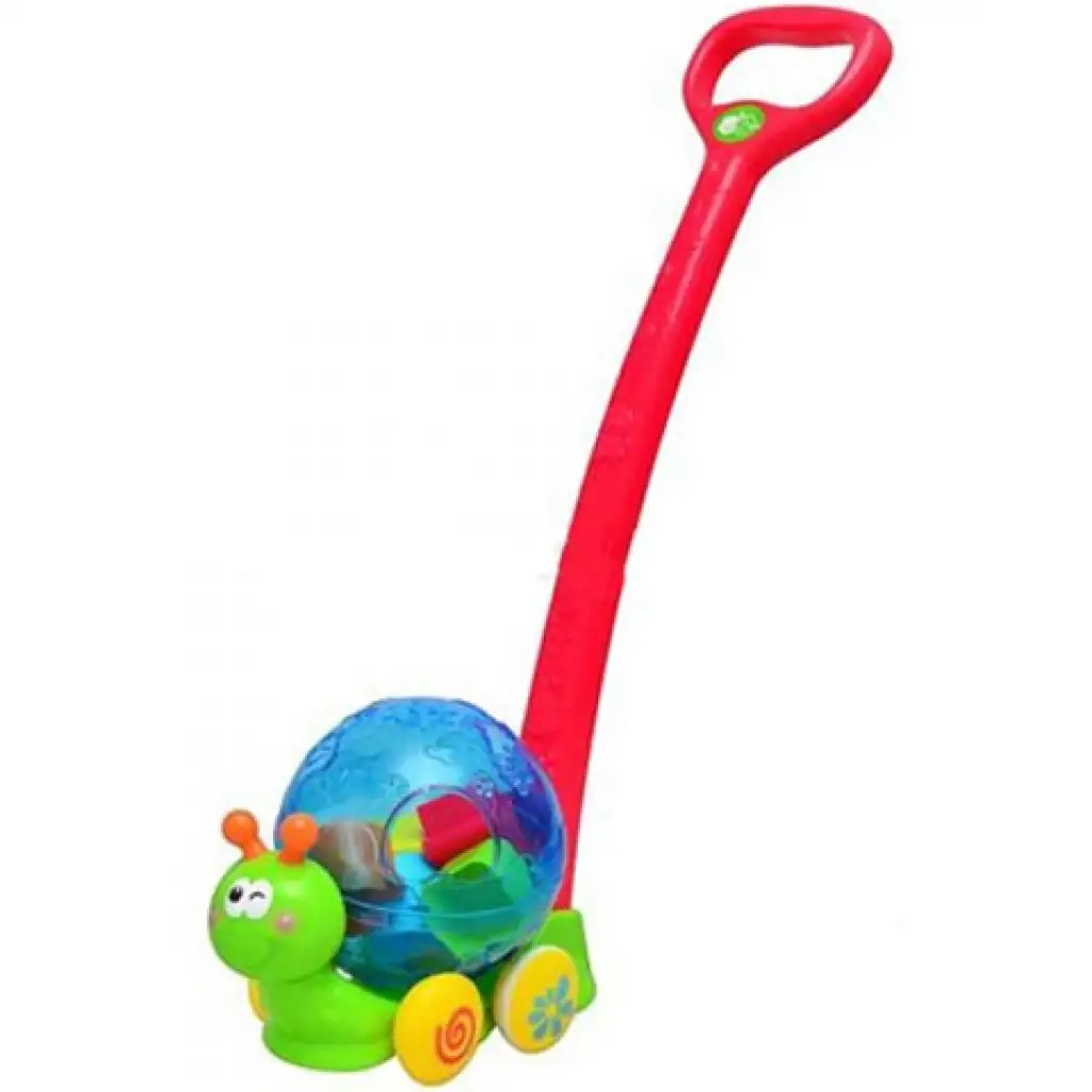 imagen de Playgo: Caracol de arrastre con sonajero y forma 2