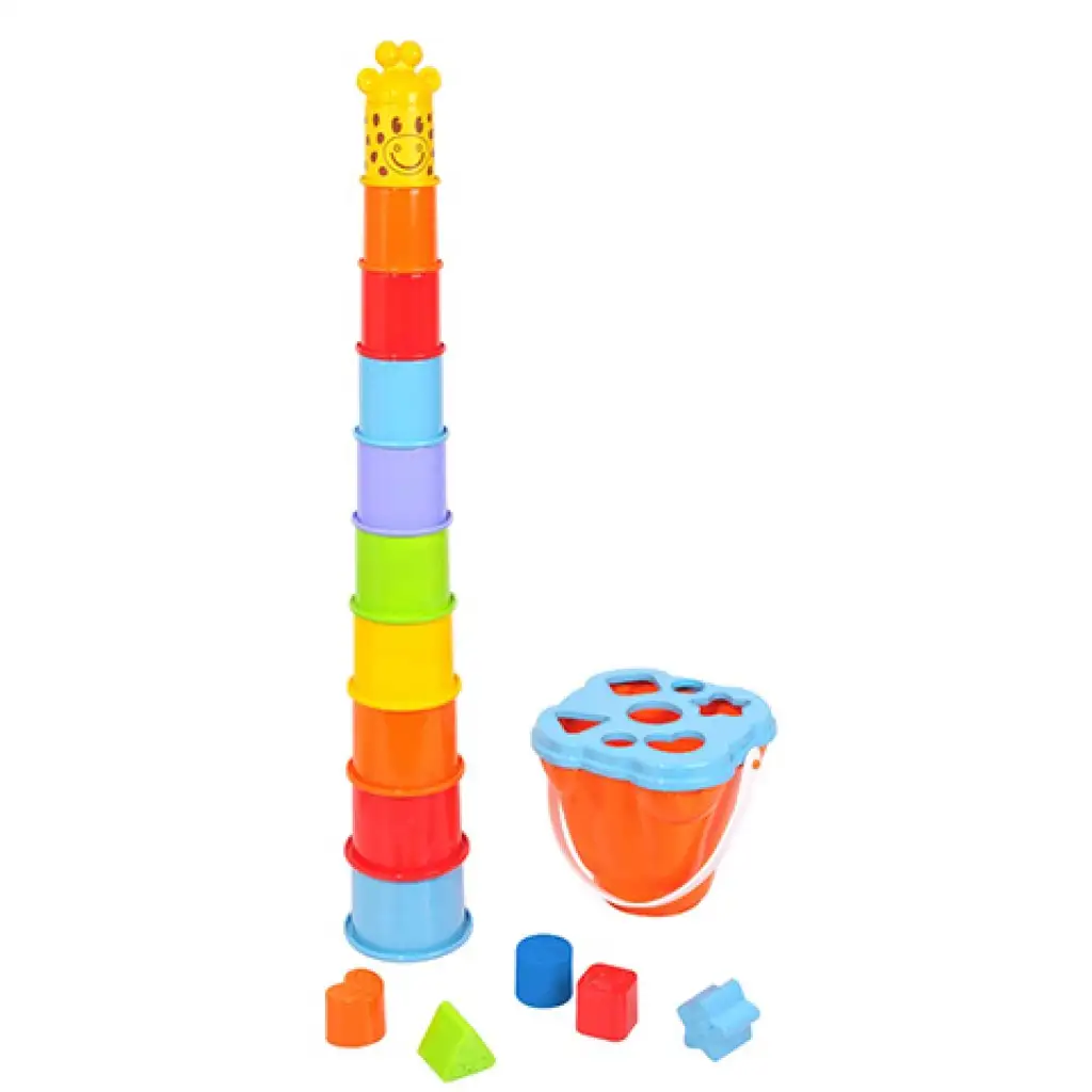 imagen de Playgo: Centro de actividad de jirafa para bebés 2