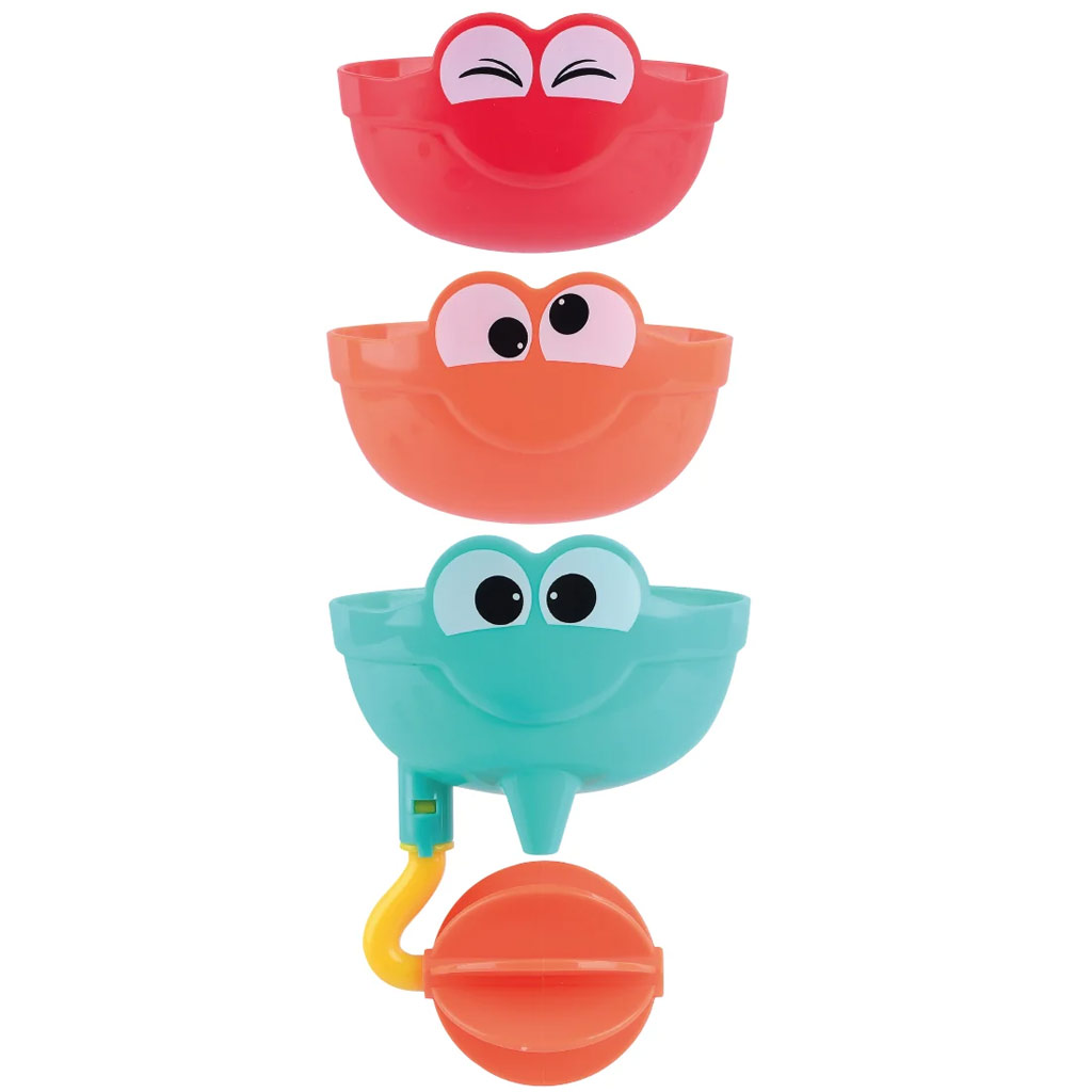 imagen de Playgo: Divertidas caras juego de baño set de 3 piezas 2