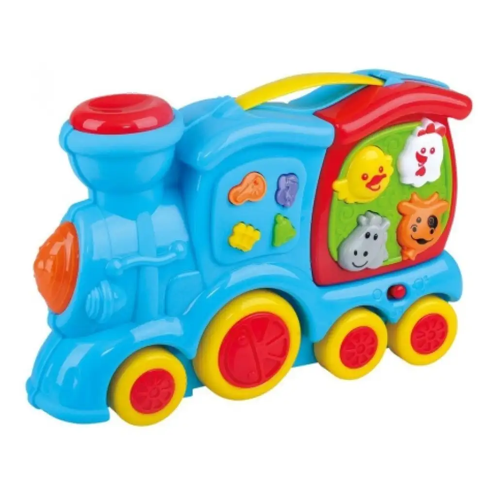 imagen de Playgo: Divertido tren de bebé con animales y sonido 2