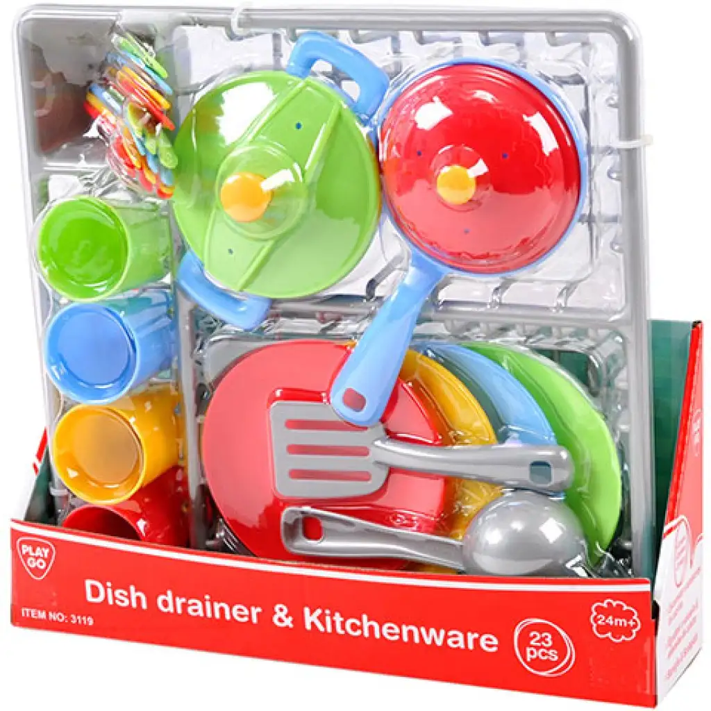 imagen de Playgo: Escurridor de platos 23 piezas 1