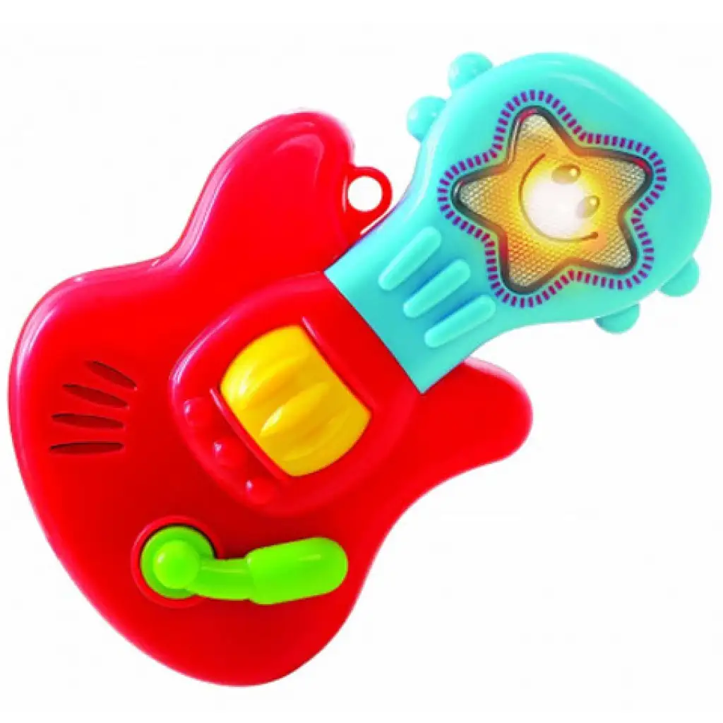 imagen de Playgo: Guitarra eléctrica bebé rockstar con luces y sonidos 2