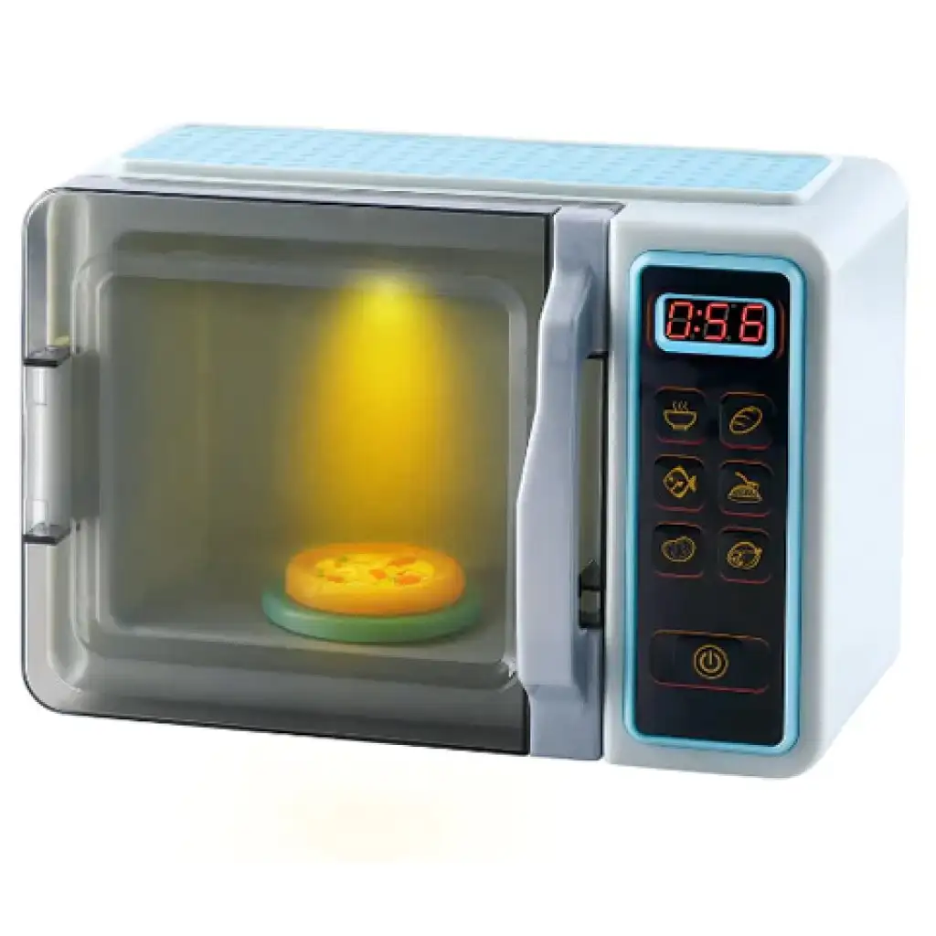 imagen de Playgo: Horno de microondas con luz, sonido y elementos móviles 25x12x17cm 2