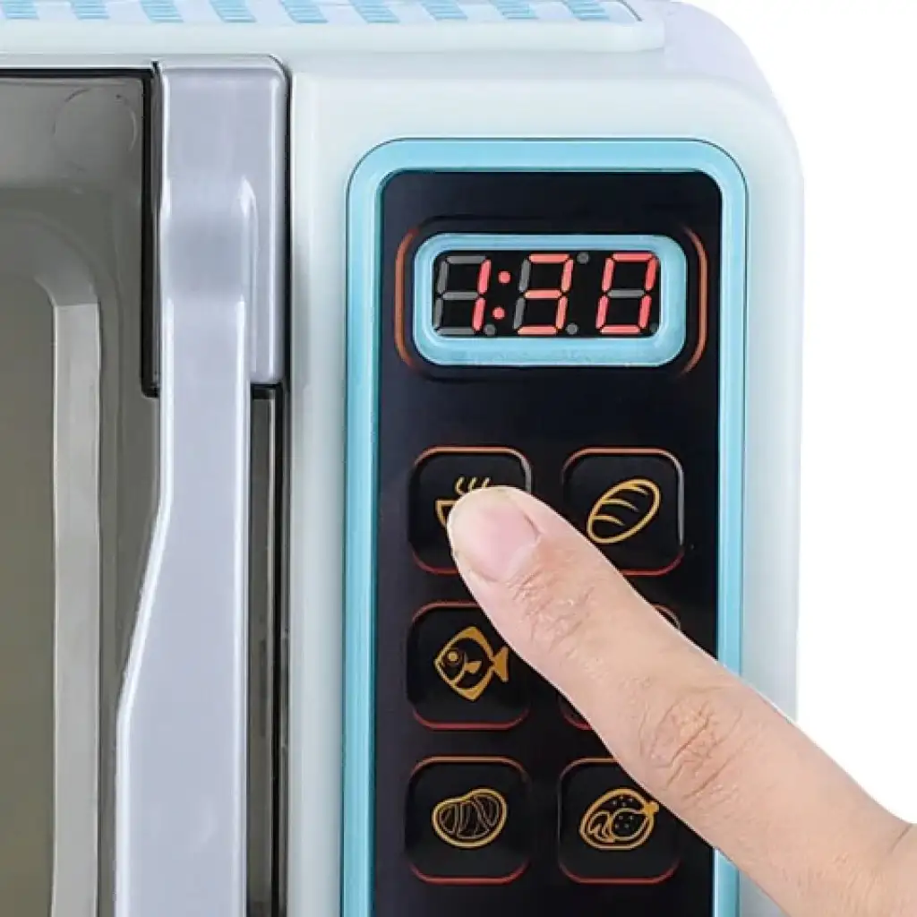 imagen de Playgo: Horno de microondas con luz, sonido y elementos móviles 25x12x17cm 3
